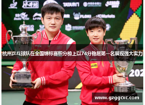 杭州乒乓球队在全国锦标赛积分榜上以74分稳居第一名展现强大实力
