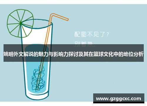 姚明外文解说的魅力与影响力探讨及其在篮球文化中的地位分析